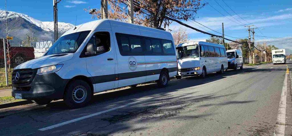 Van de Transporte de Pasajeros en Santiago