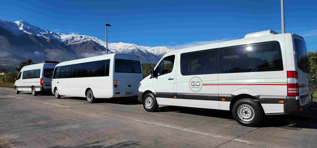 Van de Transporte de Pasajeros en Santiago