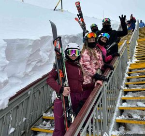 Valle Nevado ski Day